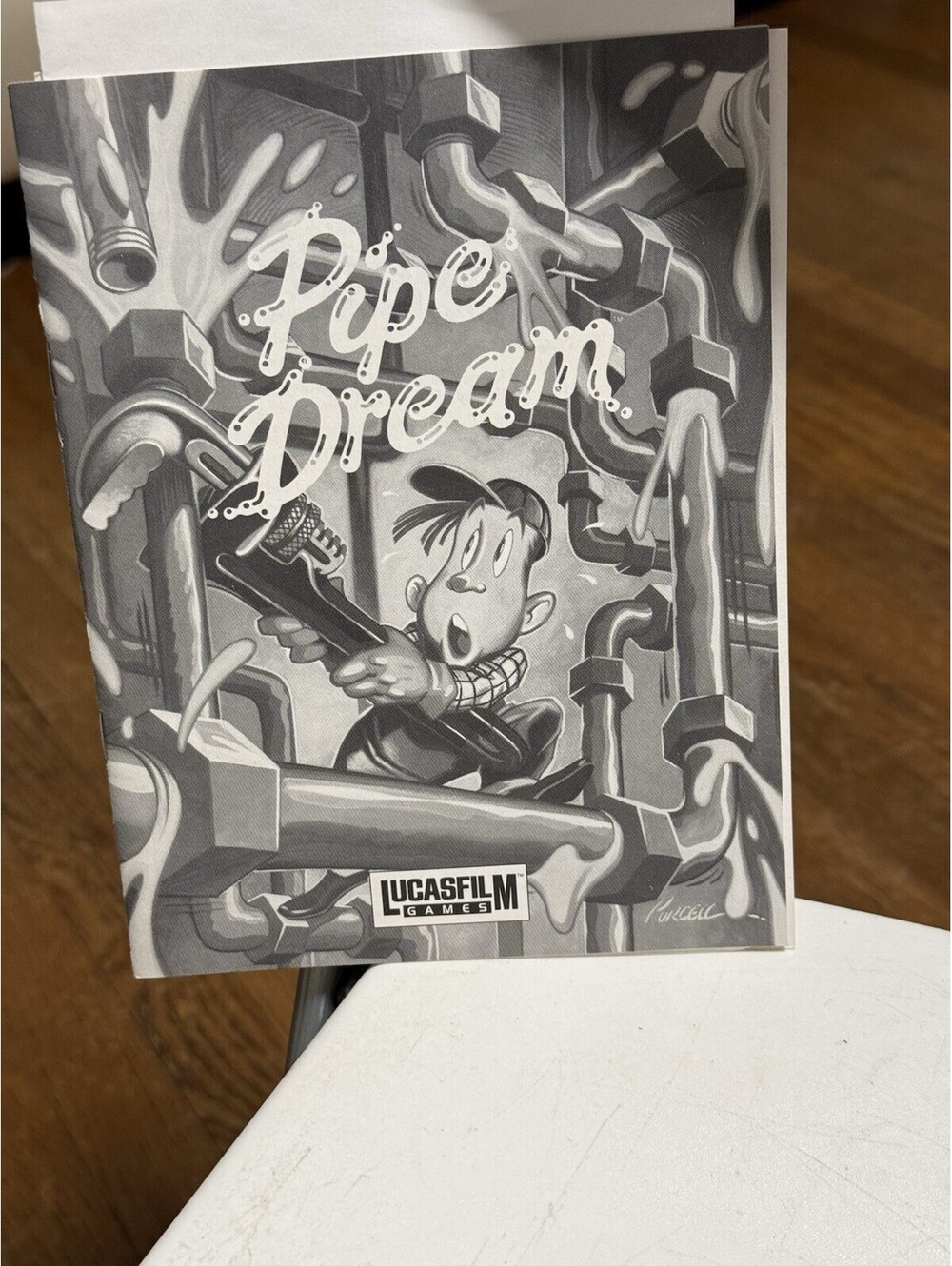 Pipe Dream, a 1989 puzzle video game Manual